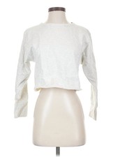Athleta Women Silver Sweatshirt XS