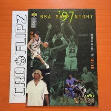 1997-98 Collector's Choice #185 1997 NBA Finals Game Night Michael Jordan Malone