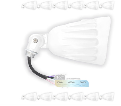 25W Bullet Flood Light Outdoor LED Landscape Lights, 3500 LM Bright Outdoor Ligh
