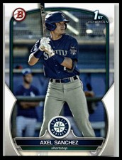 2023 Bowman Prospects #BP-73 Axel Sanchez Seattle Mariners