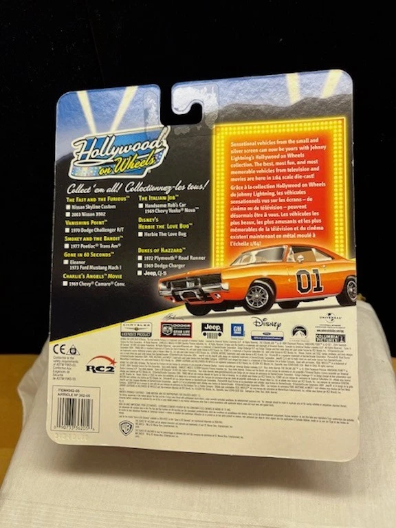 Johnny Lightning Hollywood on Wheels Dukes of Hazzard Jeep CJ-5 - Image 3 of 3