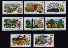 Ruanda 1975, Naturschutz, Mi.Nr.744-751, postfrisch (MNH)