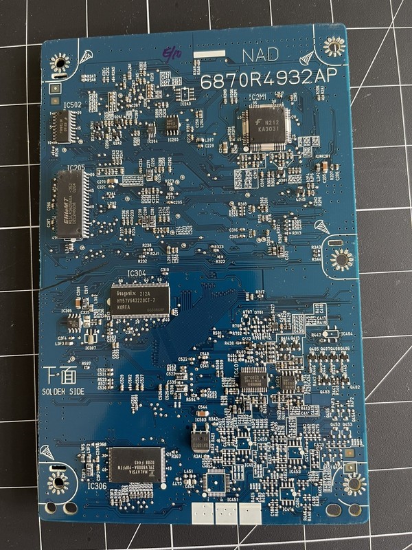 NAD T 571 Main board 6870R4932AP