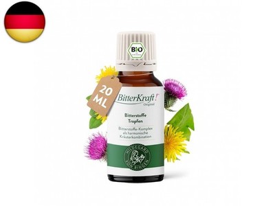 BitterKraft! Original BIO Bitterstoffe Tropfen 20 ml   nach Hildegard von B