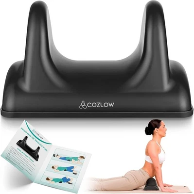 COZLOW Psoas Release Massage Tool - Black - Back & Hip Flexor Muscle Stretcher - Deep