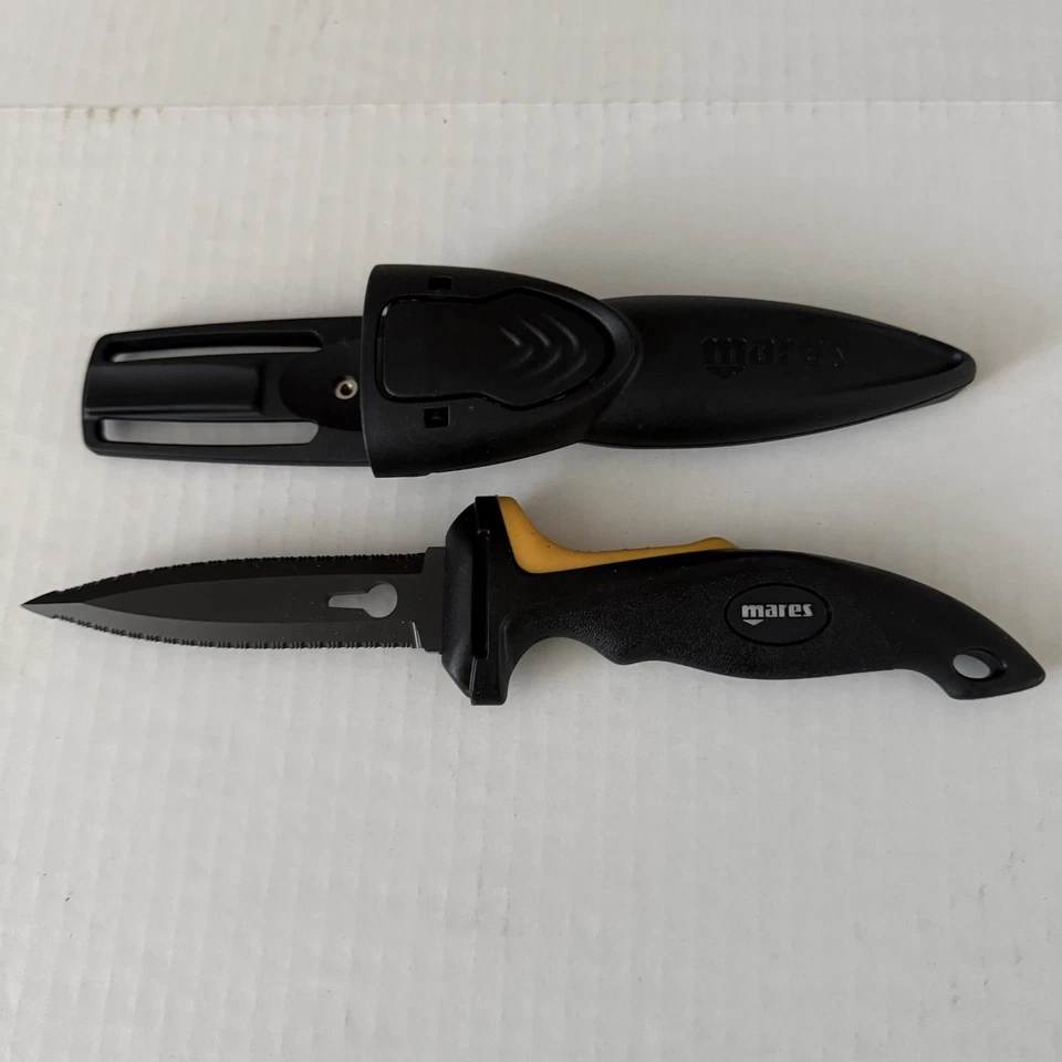 Cuchillo de buceo Mares Lago - ¡Durable, confiable y listo para la aventura! Foto 2 de 4
