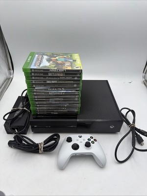 Xbox One Console (500GB) Bundle With 14 Games, Controller, Cords