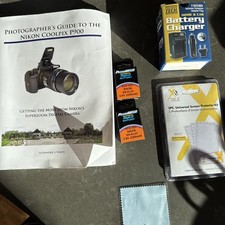Nikon Coolpix P900 Bundle Kit/Book/Battery 2 /Charger - Photographer  s Guide