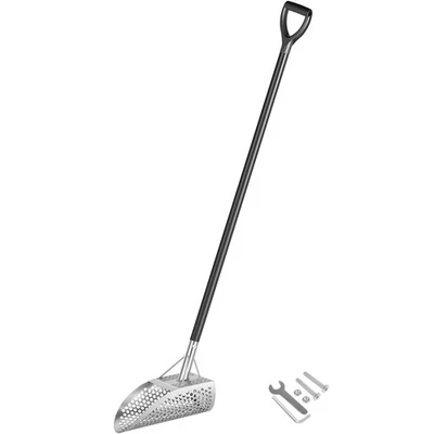 Uimoso Metal Detector Sand Scoop Detecting Hunting Scoop w/ Carbon Fiber Handle