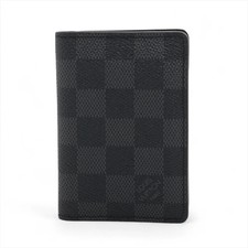 Louis Vuitton Damier Graphite Organizer de Poche N63143 Black Card Case There wa