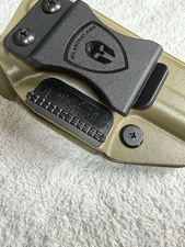 IWB Kydex Holster Glock 42 Holster Pistol Right Hand Cant Sidekick Tulster Claw