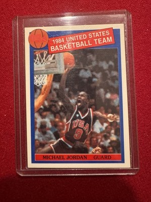 Michael Jordan 1984 Gold Medal Win Olympic USA DREAM TEAM White Back RARE QTY