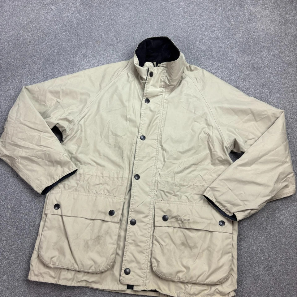 Chaqueta Barbour Adulto Pequeña Marrón Caza Campo Tiro Militar Campo Hombres* Foto 2 de 4