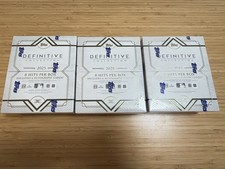 2025 Topps Definitive Collection Baseball Hobby Box - Lot of 2 - IN HAND 🔥