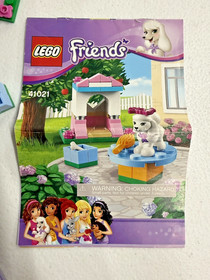 LEGO Friends : Bunny's Hutch (41022) & Poodles Little Palace (41021) - Complete!