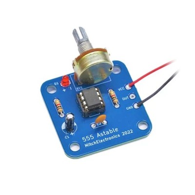 MitchElectronics 555 Astable Electronic DIY Kit