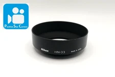 🎦VIDEO👀RARE SSR 🌟Near MINT🌟 Nikon HN-33 Metal Hood Screw-In From JAPAN