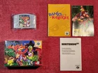 Banjo-Kazooie (Nintendo 64, 1998) 100% Complete in Box - Authentic - Tested