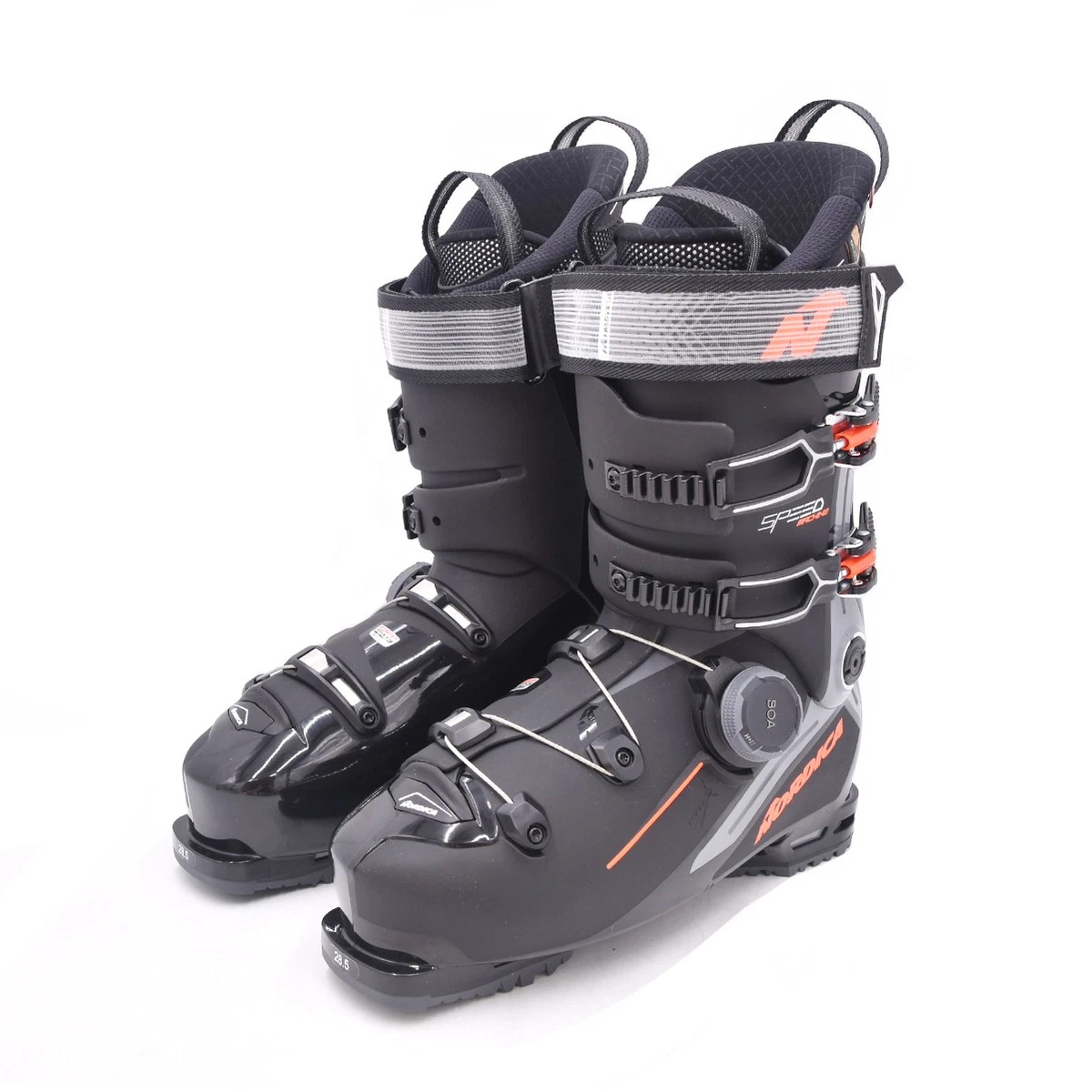 Nordica Ski Boots Men 24.0 Gray 4 Buckle Alpine Downhill Snow Sports Gear Winter Nordica HF 110 GW Rear Entry Mens Ski Boots 2026 main image 2