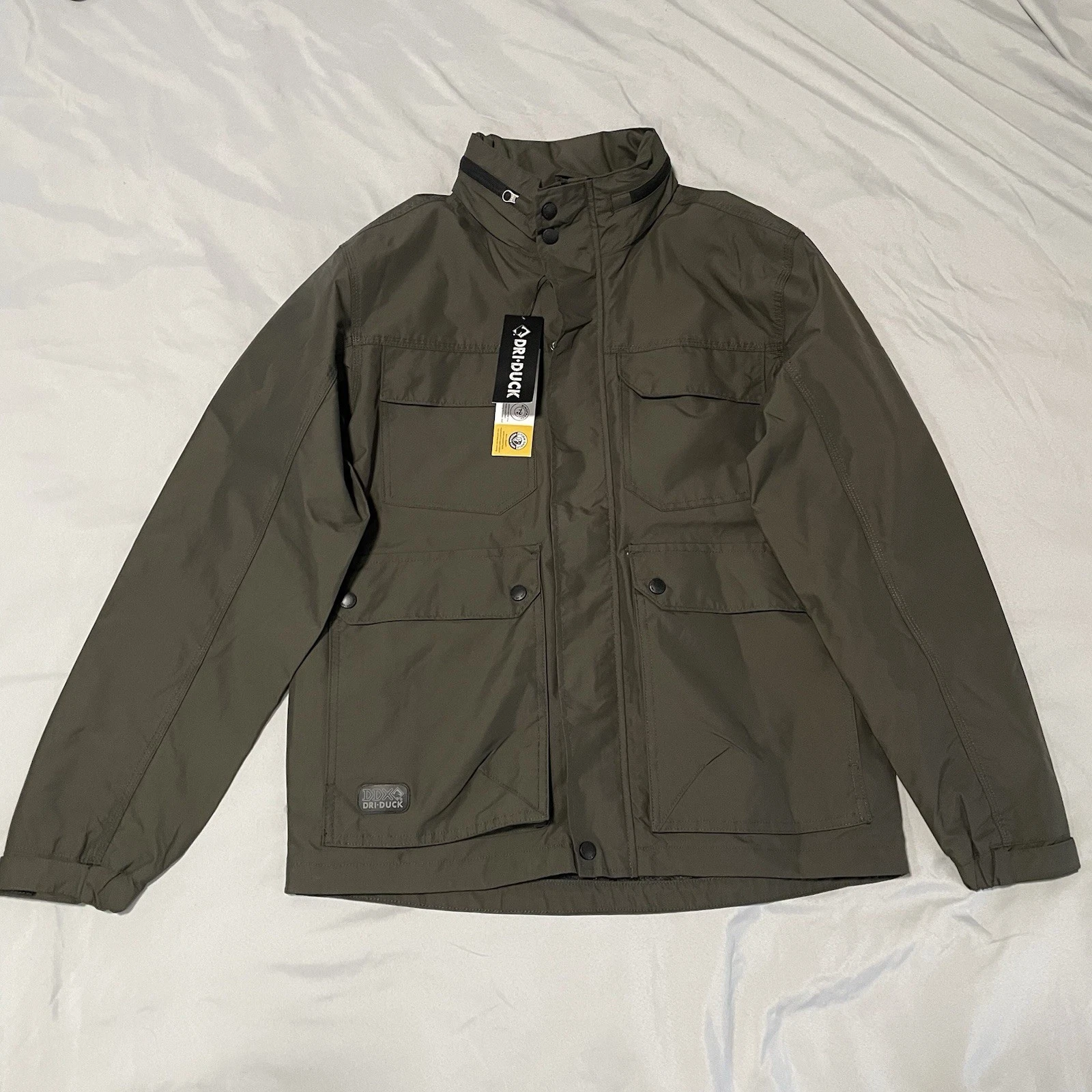 Dri Duck Men’s Size Small Field Jacket Olive Green 5325 Rain Water Resistant Zip
Opens in a new wind