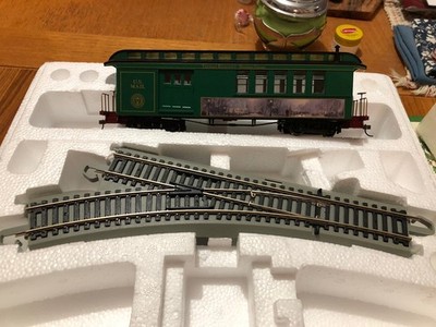 Thomas Kinkades Christmas Express Hawthorne Village US MAIL TRAIN CAR 1 Track