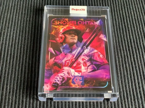 2021 TOPPS PROJECT 70 #625 SHOHEI OHTANI / MIKAEL B *ENCASED ART*  DODGERS