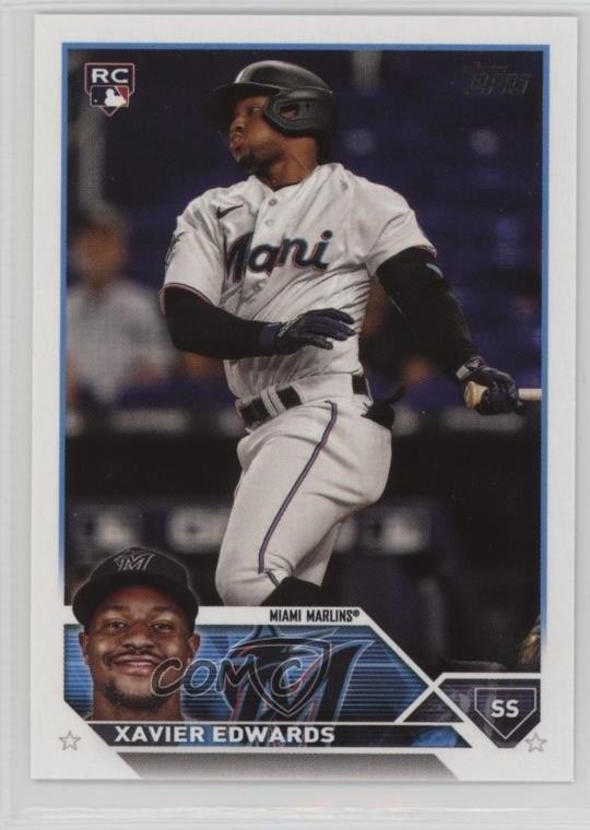 2023 Topps Update Xavier Edwards #US296 1m2n