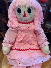 RAGGEDY ANN DOLL HANDMADE 36” NEW