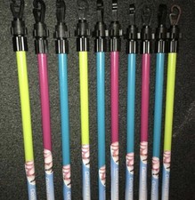 NEW TELESCOPIC CLOTHES LINE PROP EXTENDING WASHING METAL POLE 2.4 M EXTENDABLE