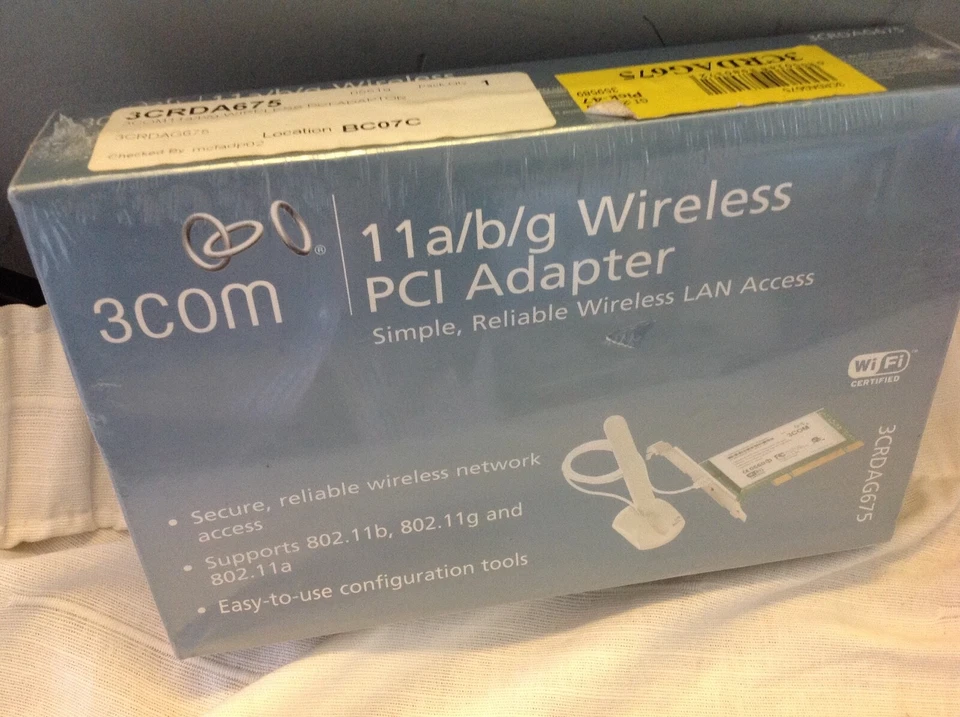 3Com 3CRDAG675 11a/b/g Wireless PCI Adapter - Image 2 of 4