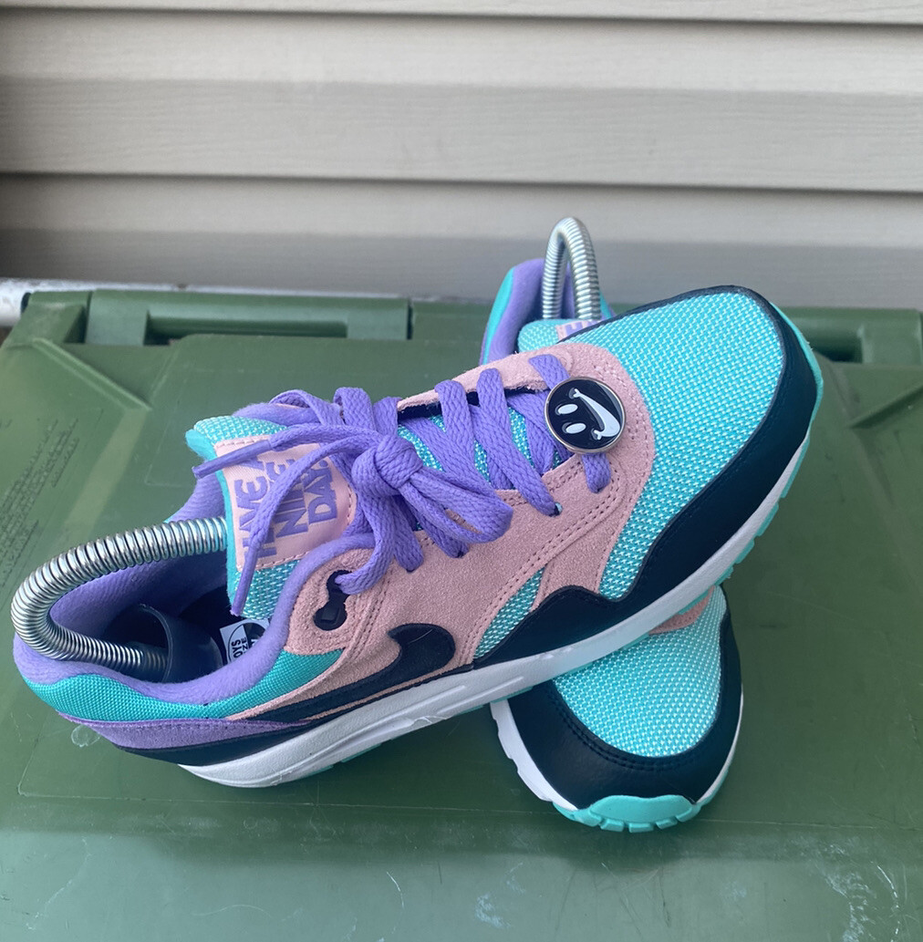 Nike Air Max 1 “Have a Nike Day” GS Kids Sneakers AT8131-001- SZ 4