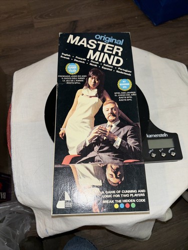 Rompecabezas de lógica de juego Master Mind original de colección de Invicta 1972 en caja Mastermind
