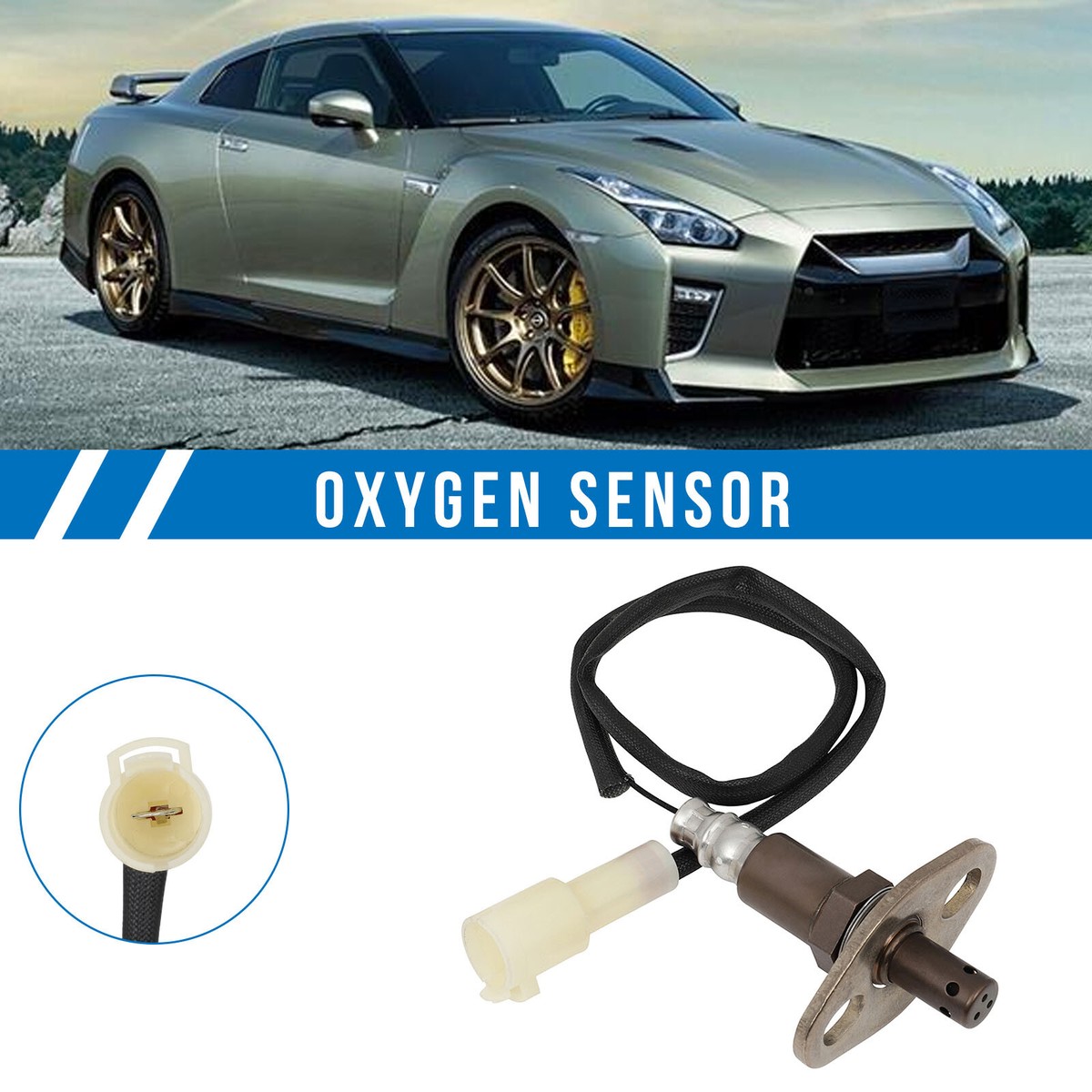 N．Nno.2 Upstream/Pre Oxygen Sensor O2 For 1880-1992 Toyota MR2 Supra