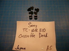 Sony TC-WR510 Cassette Deck Replacement Parts Full Set Plastic Control Knobs