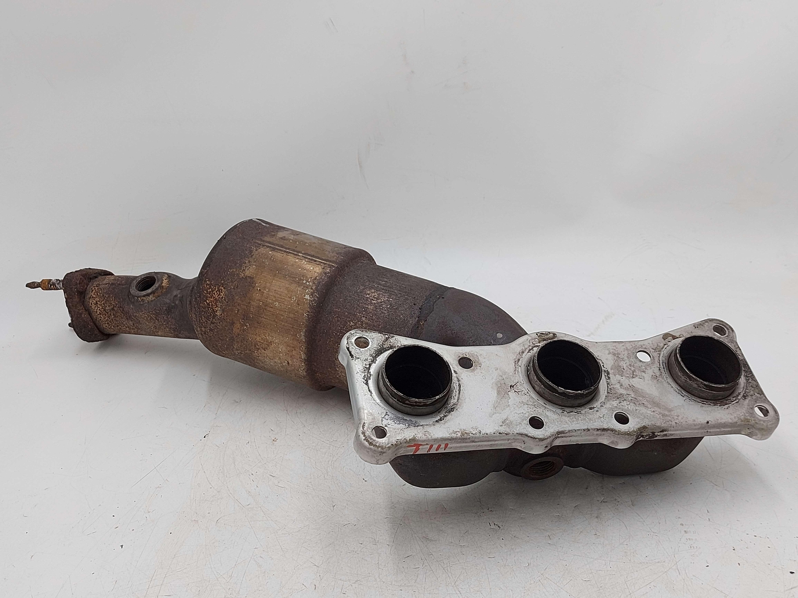 09-13 BMW E90 328 REAR EXHAUST MANIFOLD N52N ENGINE 7591446 