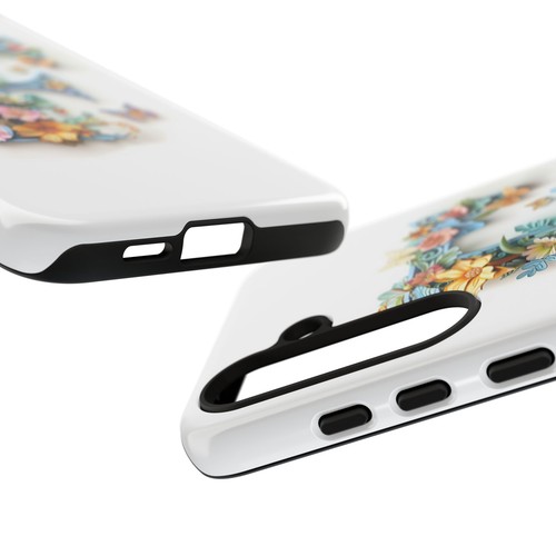 Floral Letter F Phone Case for iPhone, Samsung & Google Pixel - Picture 182 of 227