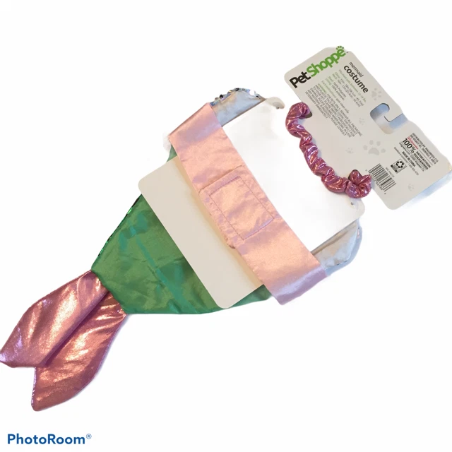 Pet Shoppe Mermaid Costume for Dogs Pets Pooch Sequins Tulle Glitter XS/S NEW - Image 2 of 4