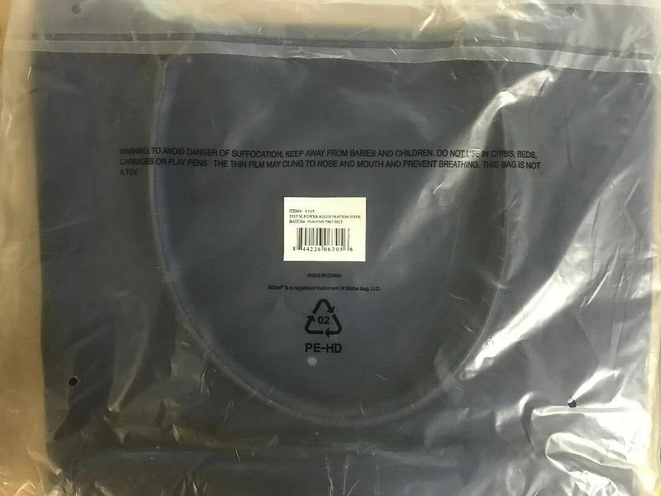 Miche Power Registration Tote Bag Royal Blue - Handles are included - Image 2 of 2