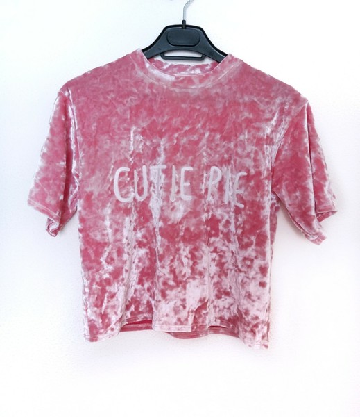 Camiseta Rosa "CUTE PIE" - T-Shirt Pink