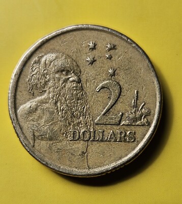 Australian Rare 2 Dollar 1998 RDM Missing The Letter T. | eBay