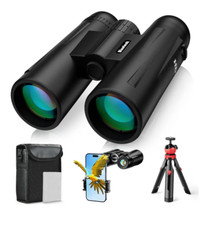 HD High Powered Compact Binoculars See description for included accessories .