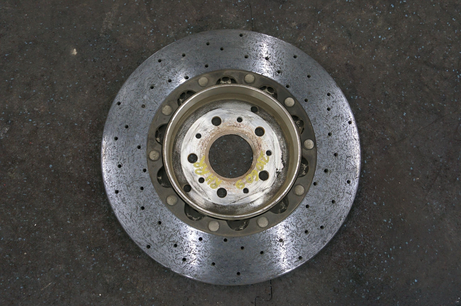 Rear Left or Right Carbon Ceramic CF CCM Disc Brake Rotor 216835 OEM Ferrari 612
