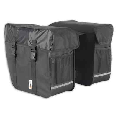 Fahrrad Rad Doppelpacktasche Lynx Olympic Double - Schwarz, 35LLYNX