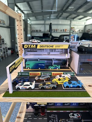 DTM Racing Garage 1/64 Display For Hotwheels/Matchbox/MiniGT