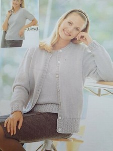 jumper and cardigan twin sets