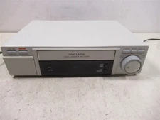 Time Lapse Video Cassette Recorder HRV 60N VHS VCR 3850R-Z179K Jog Dial 