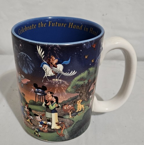 Disney World 2000 Celebrate the Future Ceramic Mug Cup