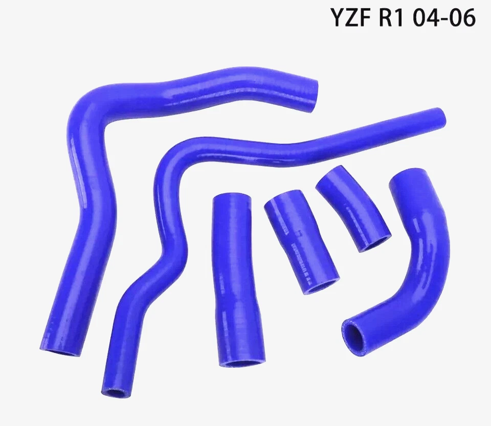 R1 YAMAHA SILICONE RADIATOR HOSES 2004-2006 - UK BASED SELLER - Image 3 of 4