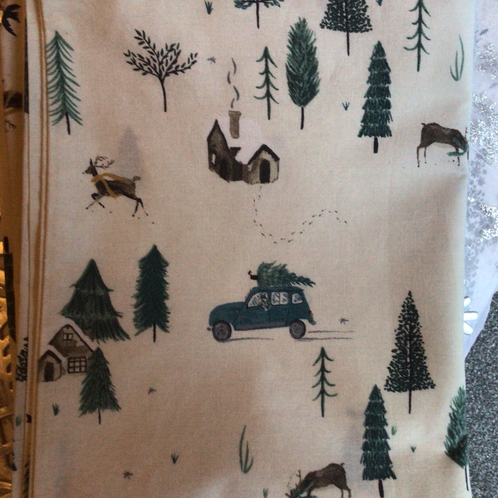 marks and spencer Double Christmas Duvet Cover eBay