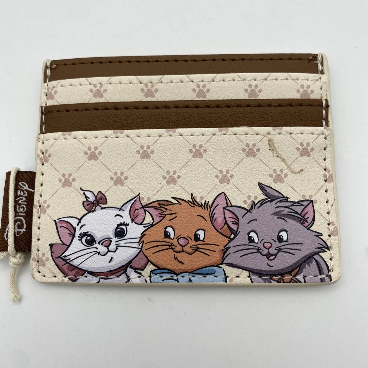 Loungefly Wallet Disney Cats Slim Cardholder Aristocats, Figaro, Oliver &  Marie